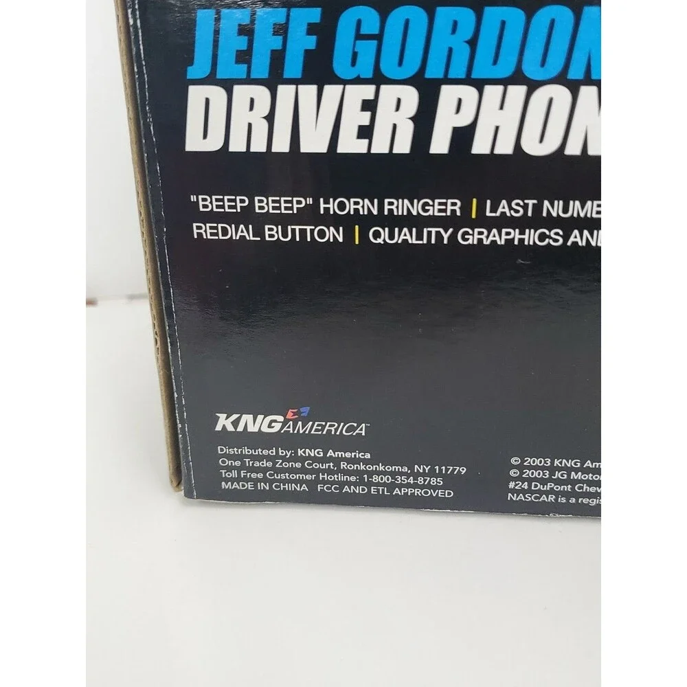 Phone - Jeff Gordon Driver/NIB/Nascar/#24/KNG America 2003/Dupont/Stock Car/Race
